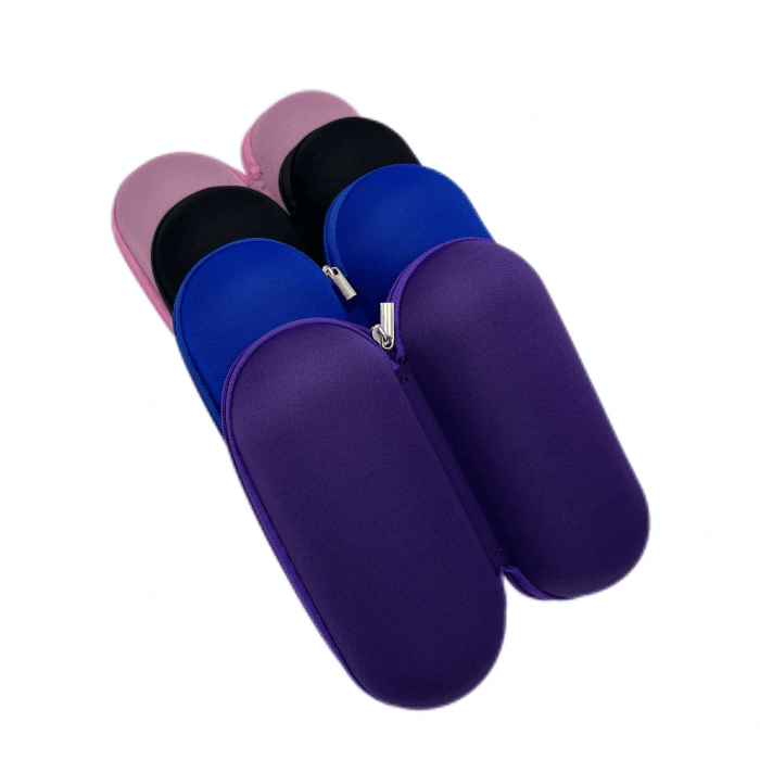 4 Pack Medium Sweet Puff Glass Pipe Pouch Case With Zip Lock - Oz Sweet Puff