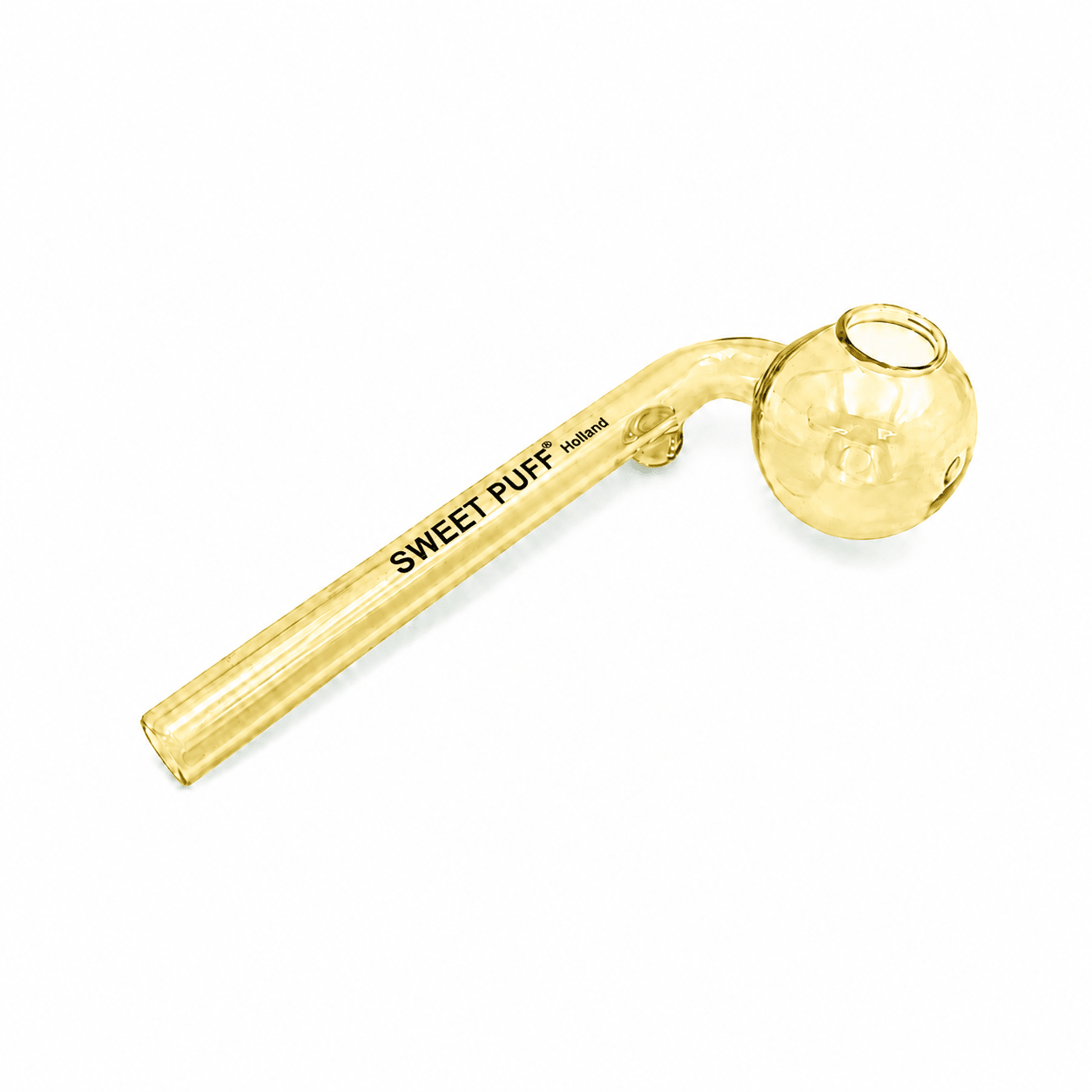 Full Colour Sweet Puff Glass Pipe 12cm - Oz Sweet Puff
