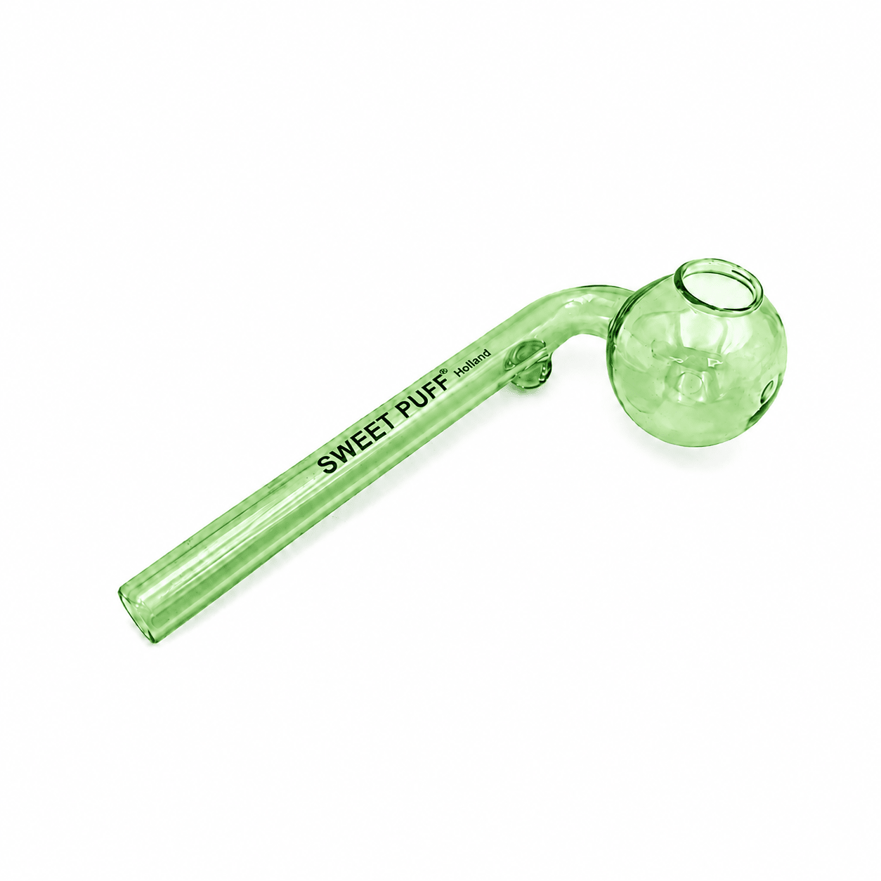 Full Colour Sweet Puff Glass Pipe 12cm - Oz Sweet Puff