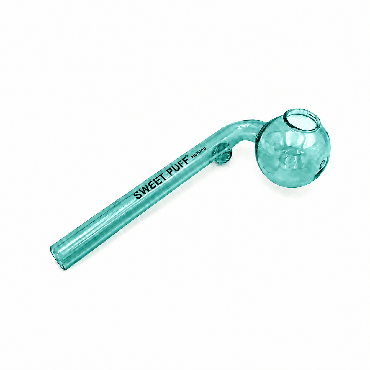 Full Colour Sweet Puff Glass Pipe 12cm - Oz Sweet Puff
