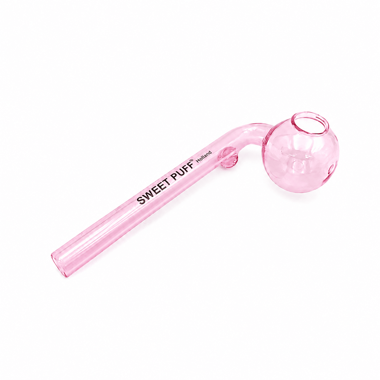 Full Colour Sweet Puff Glass Pipe 12cm - Oz Sweet Puff