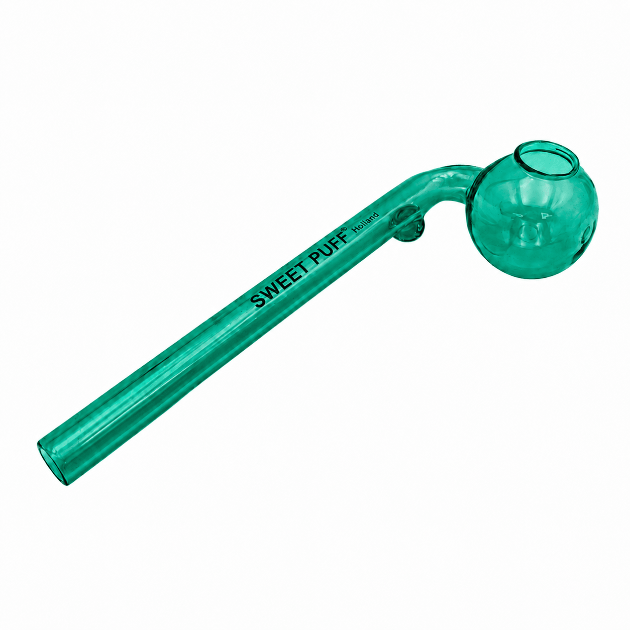 Full Colour Sweet Puff Glass Pipe 14cm - Oz Sweet Puff