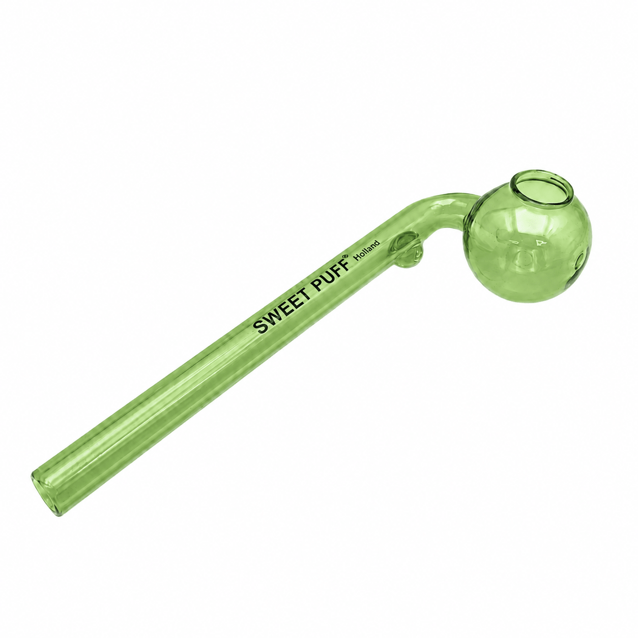 Full Colour Sweet Puff Glass Pipe 14cm - Oz Sweet Puff
