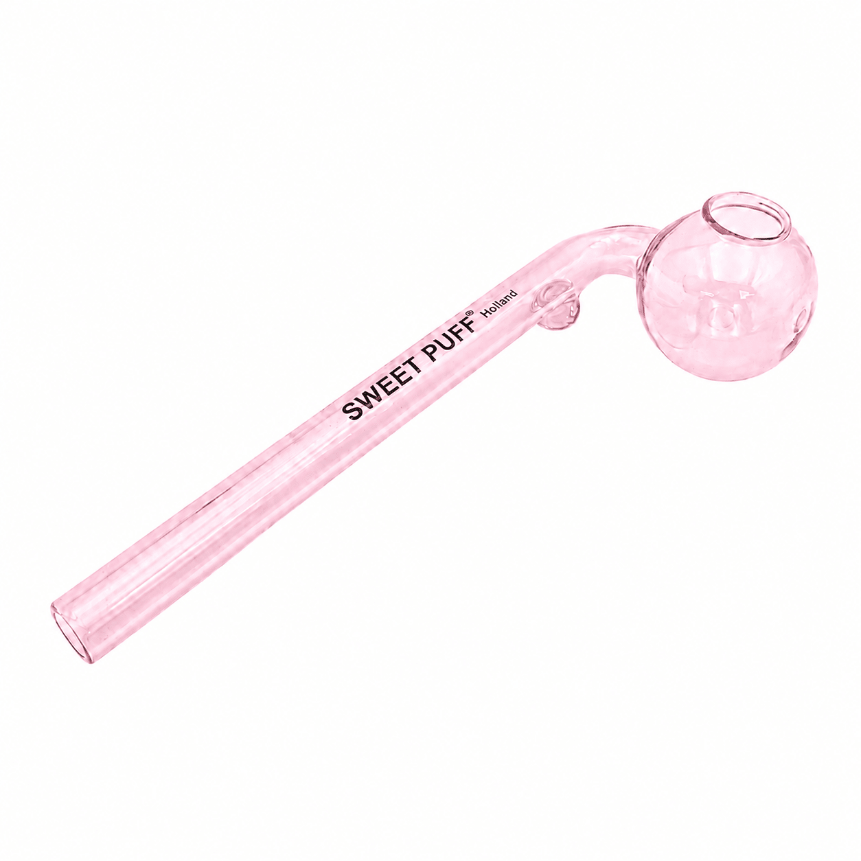 Full Colour Sweet Puff Glass Pipe 14cm - Oz Sweet Puff