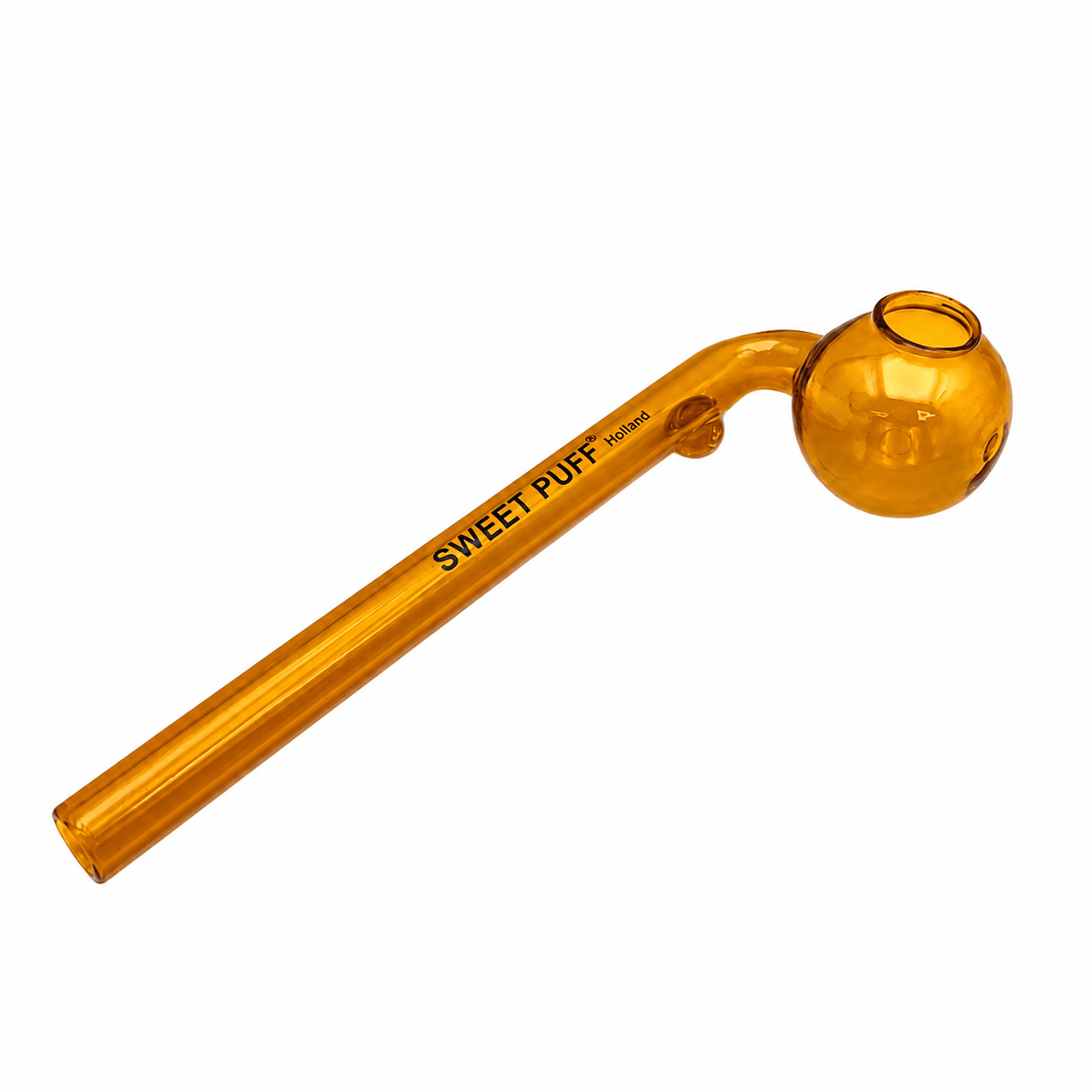 Full Colour Sweet Puff Glass Pipe 14cm - Oz Sweet Puff