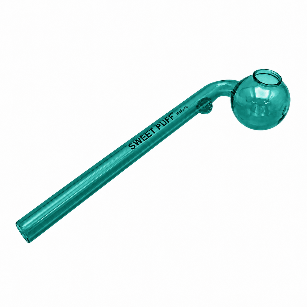 Full Colour Sweet Puff Glass Pipe 16cm - Oz Sweet Puff