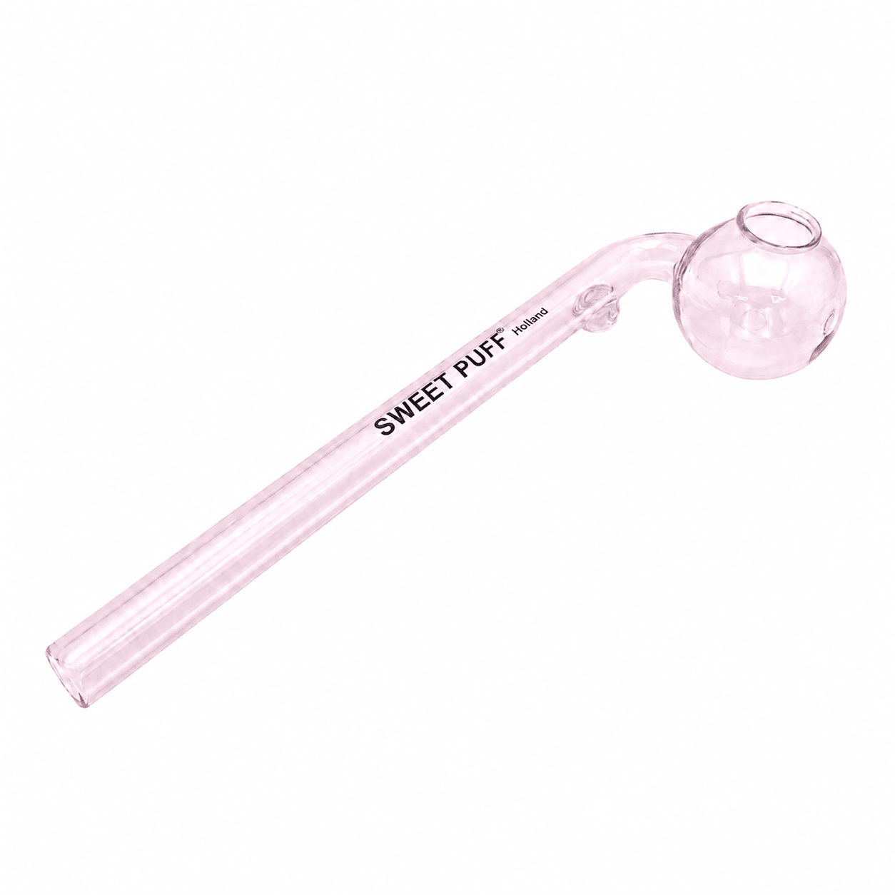Full Colour Sweet Puff Glass Pipe 16cm - Oz Sweet Puff
