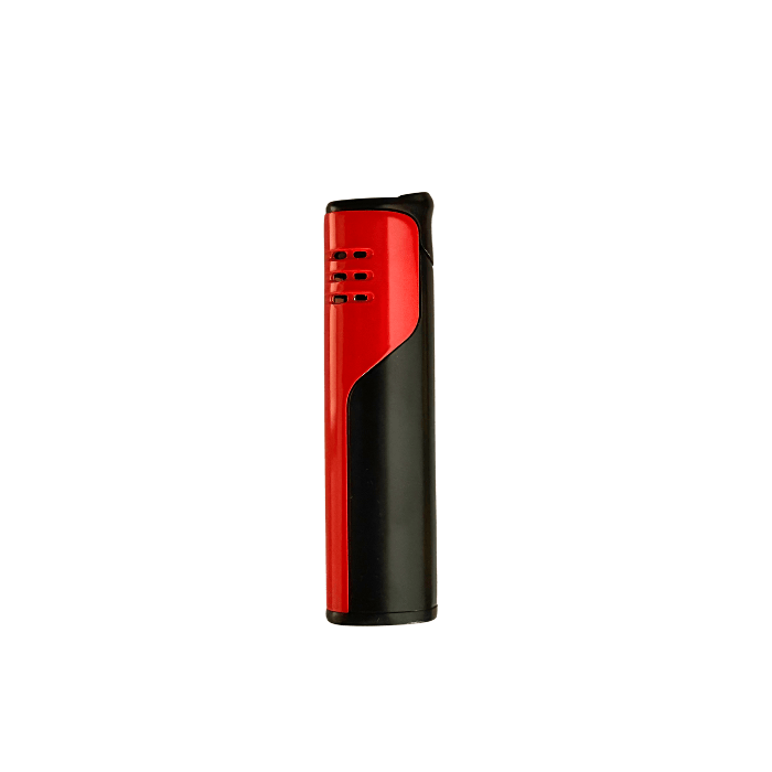 Jobon Single Flame Jet Lighter 9cm Red