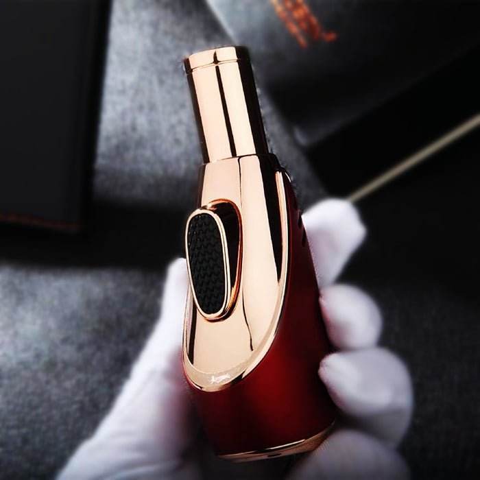 Jobon Vertical Egg Shape Jet Flame Lighter - Oz Sweet Puff
