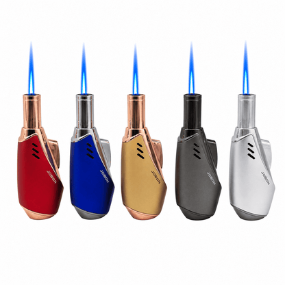 Jobon Vertical Egg Shape Jet Flame Lighter - Oz Sweet Puff