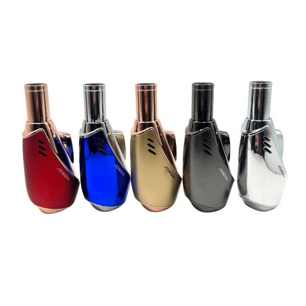 Jobon Vertical Egg Shape Jet Flame Lighter - Oz Sweet Puff