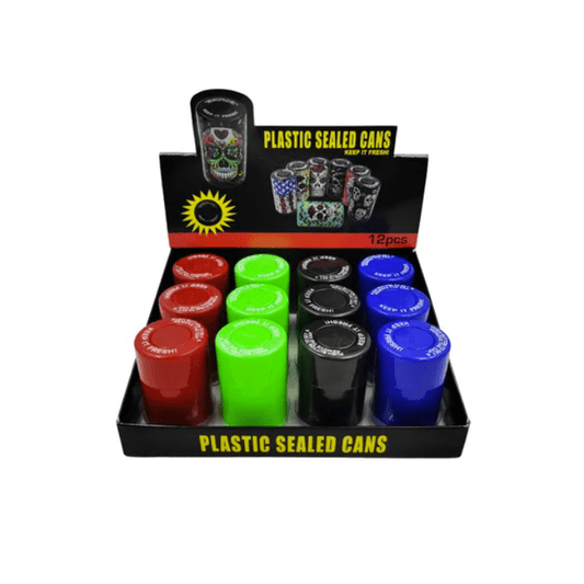 Plastic Sealed Storage Can - Oz Sweet Puff