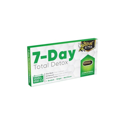 Stinger 7-Day Tablets Total Detox Permanent Cleanser - Oz Sweet Puff