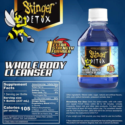 Stinger Whole Body Detox 1 Hr - Oz Sweet Puff