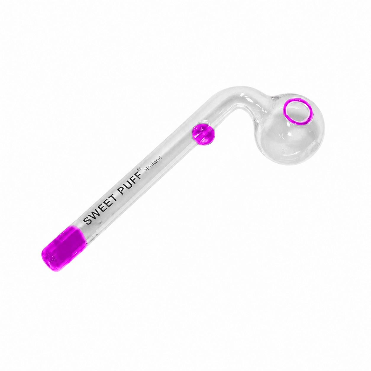 Sweet Puff Glass Pipe 12cm - Oz Sweet Puff