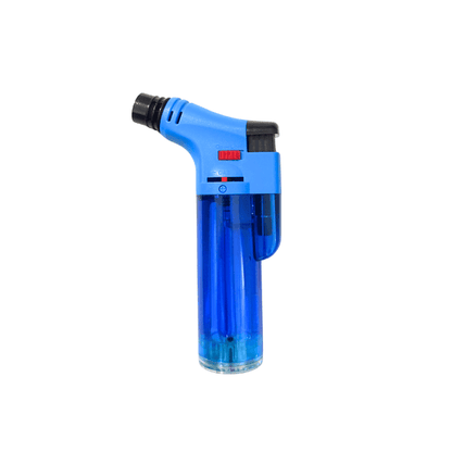 Transparent Stand Up Blowtorch Jet Lighters - Oz Sweet Puff
